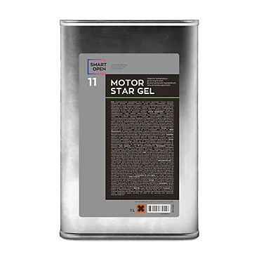 Smart Open Очиститель двигателя диэлектрический гель 11 MotorStar Gel, 1 л - 1