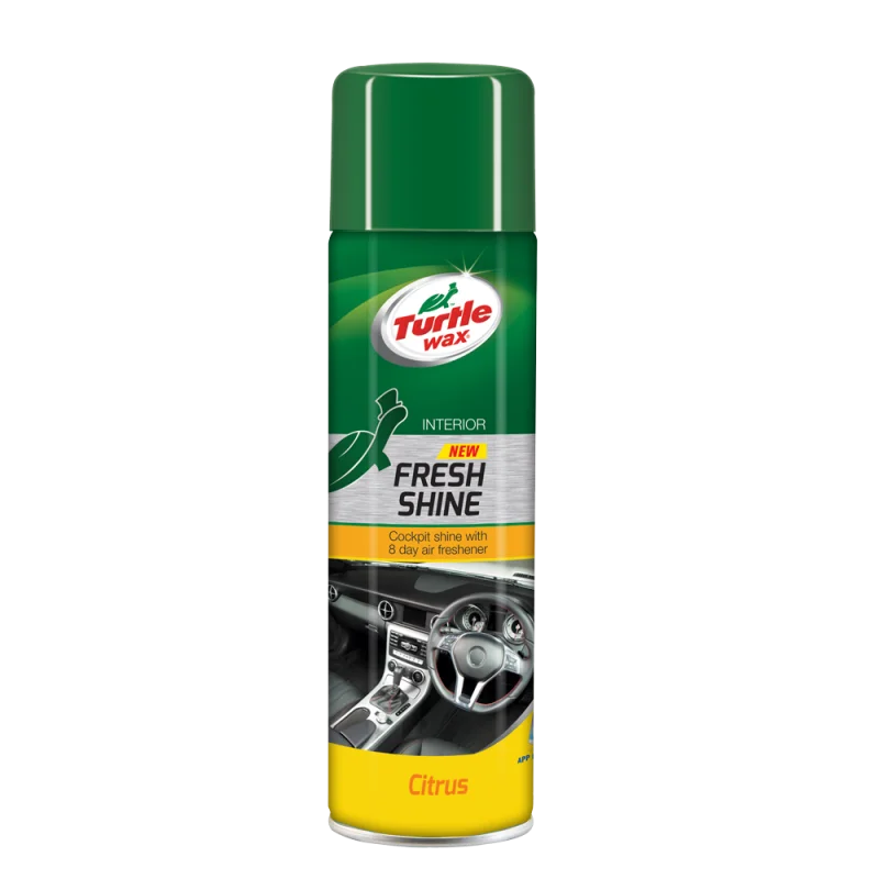 Полироль для пластика цитрус Turtle Wax интерьер Fresh Shine Citrus 53006 500 мл - 1