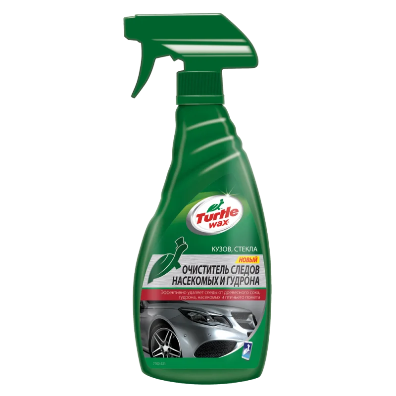 Очиститель кузова Turtle Wax от пятен гудрона и следов насекомых Bug And Tar Remover 53001 500 мл - 1