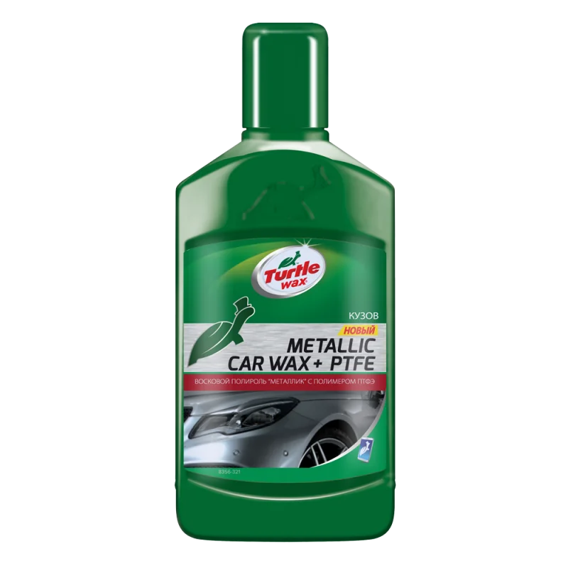 Защитная полировальная паста металлик Turtle Wax с полимером ПТФЭ Metallic PTFE 52889 300 мл - 1