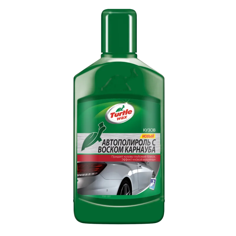 Защитная полировальная паста Turtle Wax с воском Карнауба Gl Carnauba Car Wax FG7701 300 мл - 1