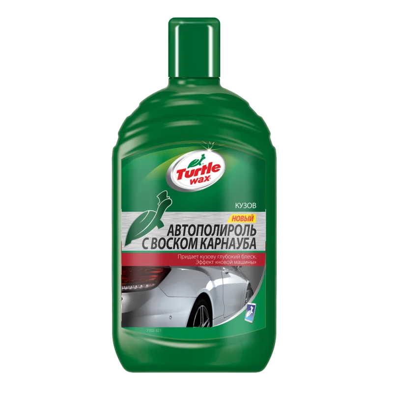 Защитная полировальная паста Turtle Wax с воском Карнауба Gl Carnauba Car Wax 53002 500 мл - 1