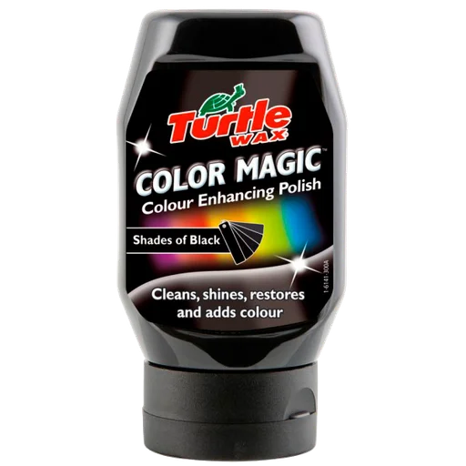 Защитная полировальная паста черная Turtle Wax Color Magic Black FG6485 300 мл - 1