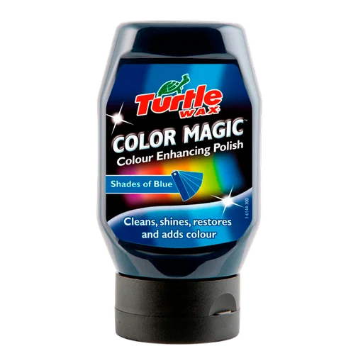 Защитная полировальная паста синяя Turtle Wax Color Magic Dark Blue FG6486 300 мл - 1