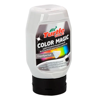 Защитная полировальная паста серебряная Turtle Wax Color Magic Silver FG6544 300 мл - 1