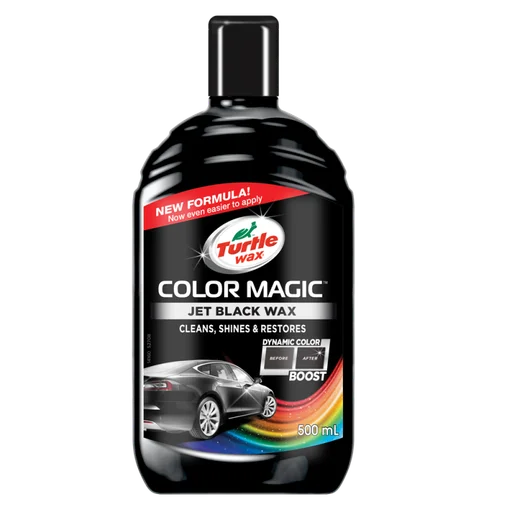 Защитная полировальная паста черная Turtle Wax Color Magic Jet Black Wax 52708 500 мл - 1