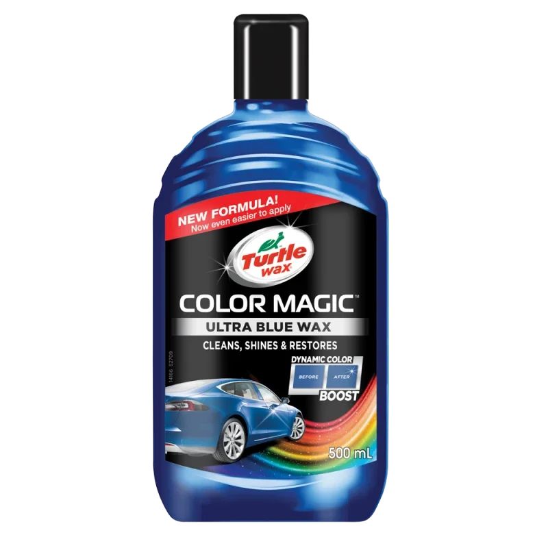 Защитная полировальная паста синяя с Turtle Wax Color Magic Ultra Blue Wax 52709 500 мл - 1