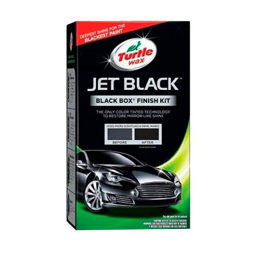 Набор для ухода за черным ЛКП автомобиля Turtle Wax Black Box 52989 - 1