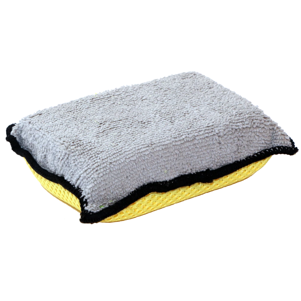 MaxShine Микрофибровый аппликатор для нанесения восков, 9х13х4 см - 2