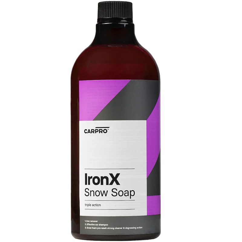 Автошампунь CarPro IRON.X SNOW SOAP мощный очиститель 1 л CP-16 - 1