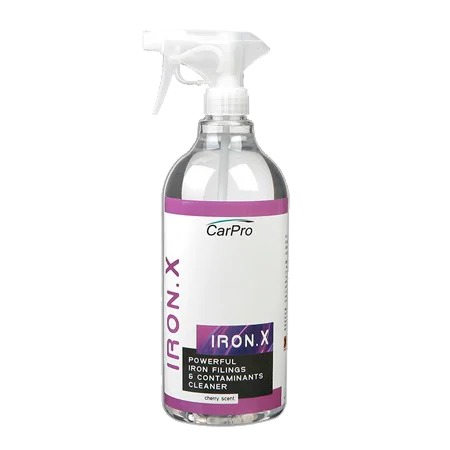 Очиститель ЛКП и дисков мощный CarPro Iron.X вишня 50 мл - 1