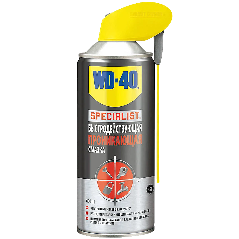 Смазка WD40 SPECIALIST быстродействующая проникающая 400 мл - 1