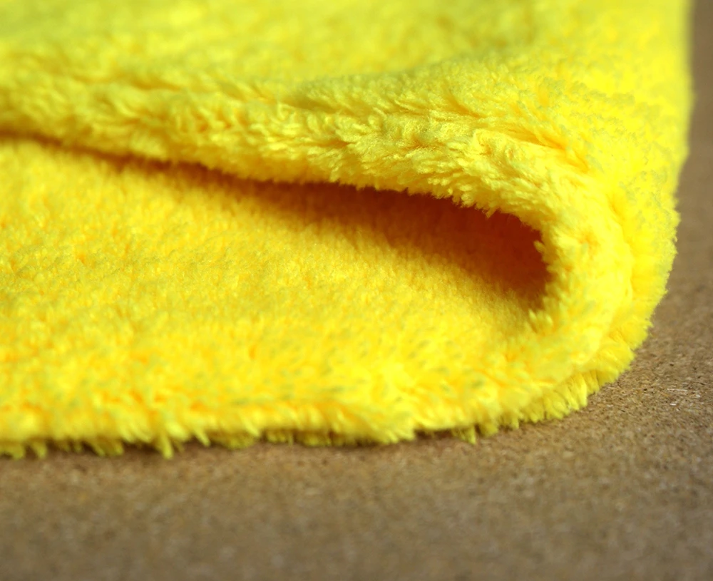 Микрофибра без обметки краев желтая Adolf Bucher 12.0999 550 г/кв см 40х40см - 14