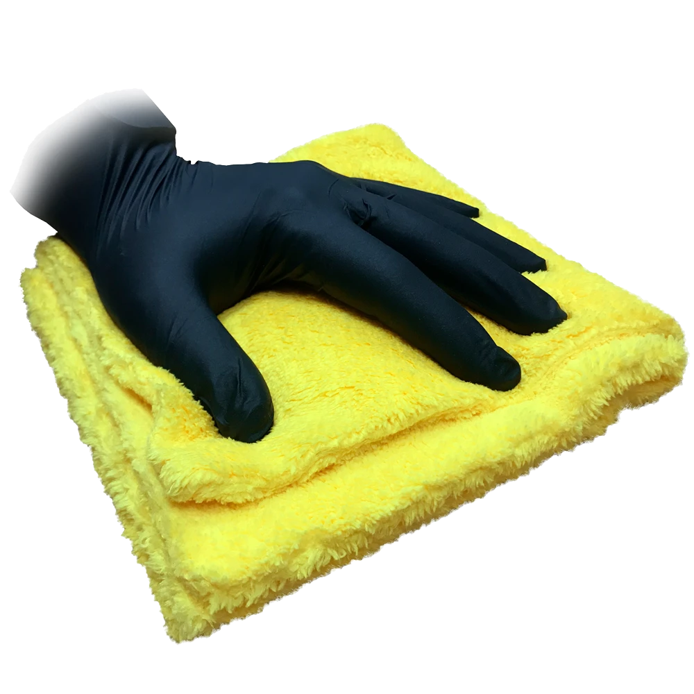 Микрофибра без обметки краев желтая Adolf Bucher 12.0999 550 г/кв см 40х40см - 3