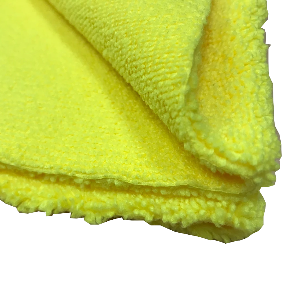 Микрофибра без обметки краев желтая двухсторонняя Adolf Bucher 12.0888 400 г/кв см 40х40см - 2