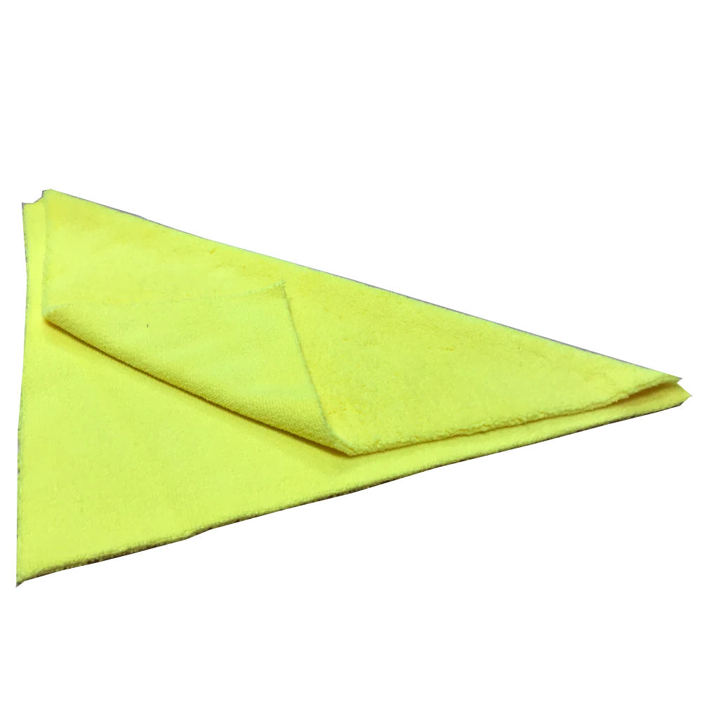 Микрофибра без обметки краев желтая двухсторонняя Adolf Bucher 12.0888 400 г/кв см 40х40см - 9