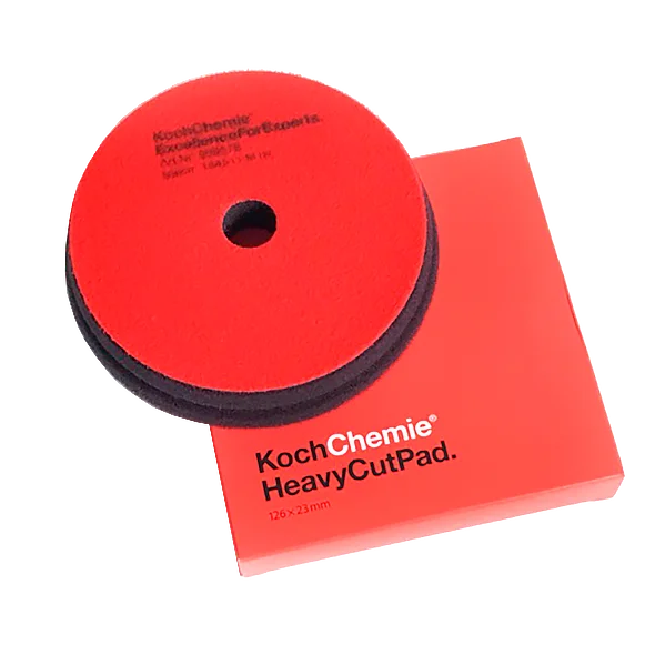Поролоновый полировальный круг Koch Chemie Heavy Cut Pad 999578 режущий 126х23 мм - 1
