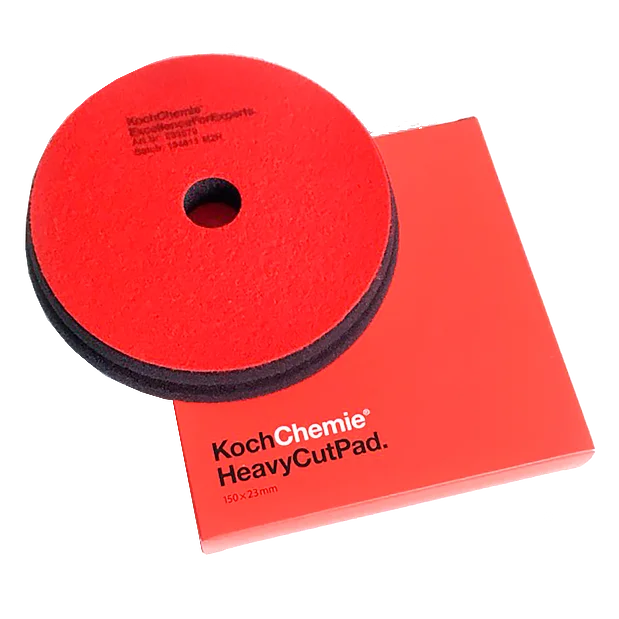 Поролоновый полировальный круг Koch Chemie Heavy Cut Pad 999579 режущий 150х23 мм - 1