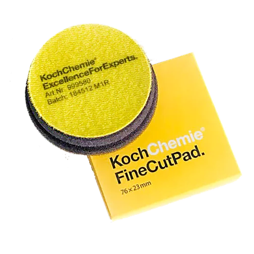 Поролоновый полировальный круг Koch Chemie Fine Cut Pad 999580 режущий 76х23 мм - 1