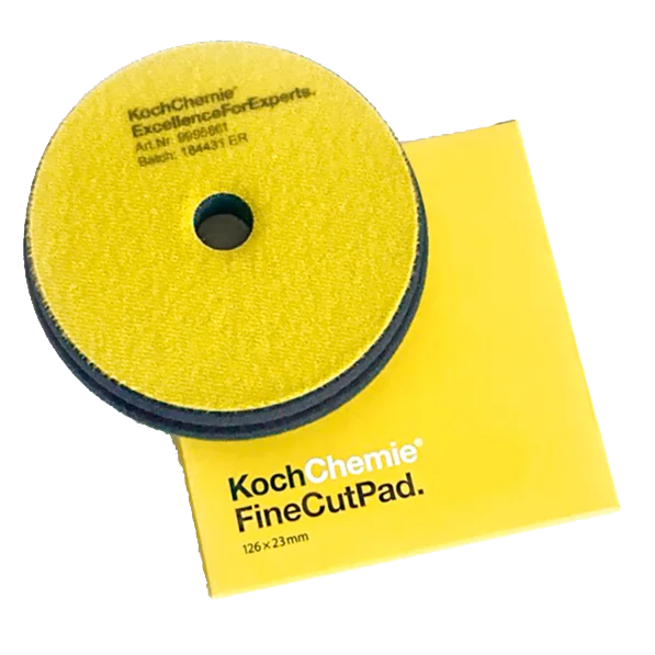 Поролоновый полировальный круг Koch Chemie Fine Cut Pad 999581 режущий 126х23 мм - 1