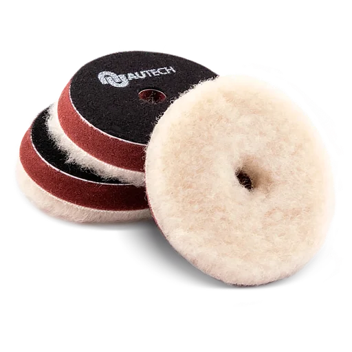 Шерстяной полировальный круг AuTech Au-33469A конусообразный с отверстием 80-100 мм - 1