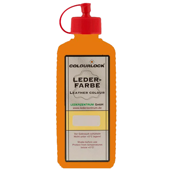 Краска для кожи салона автомобиля охра Colourlock Leder Farbe Ocker 250 мл - 1
