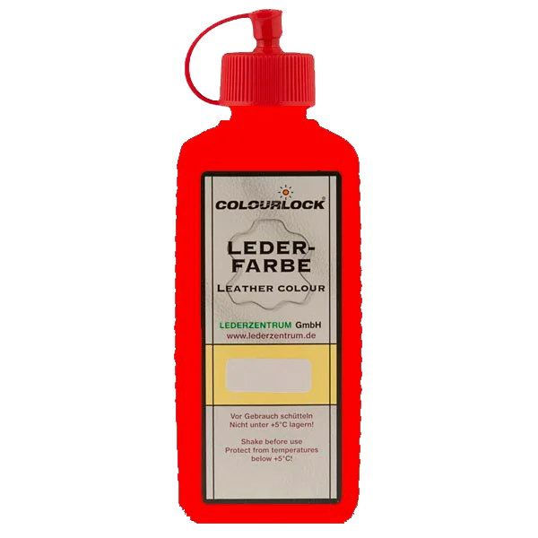 Краска для кожи салона автомобиля красная Colourlock Leder Farbe Rot 250 мл - 1
