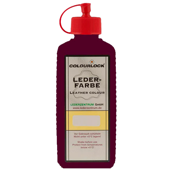 Краска для кожи салона автомобиля фиолетовая Colourlock Leder Farbe Violett 250 мл - 1