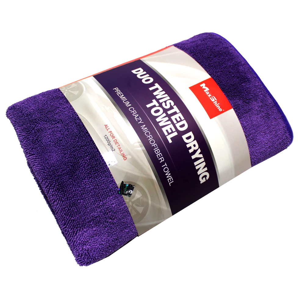 Микрофибра для сушки кузова MaxShine 1196090P 1200 г/кв м 60х90 см - 3