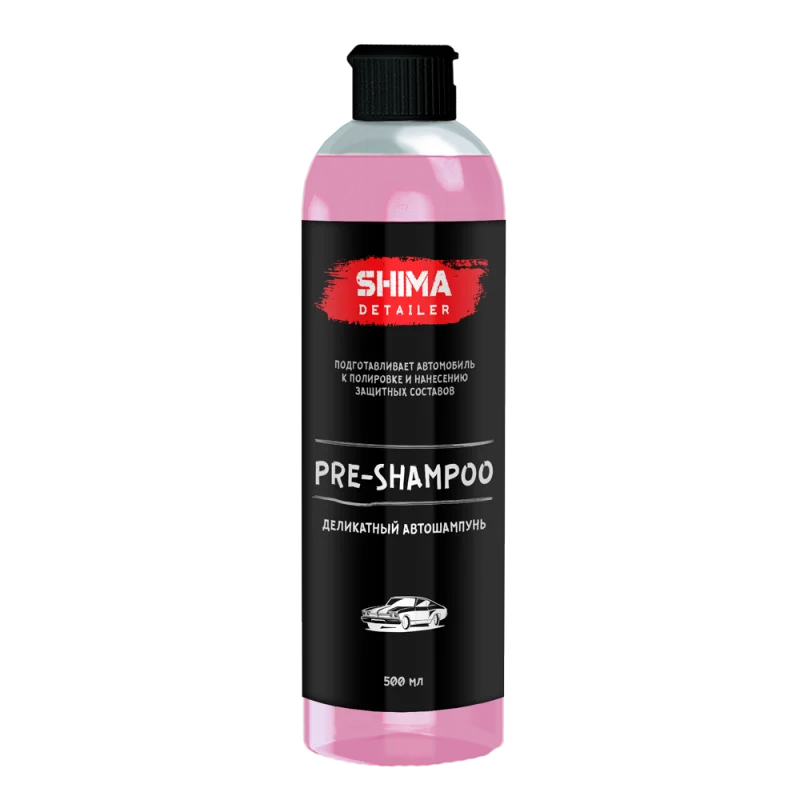 Автошампунь деликатный Shima Detailer Pre - Shampoo 500 мл - 1