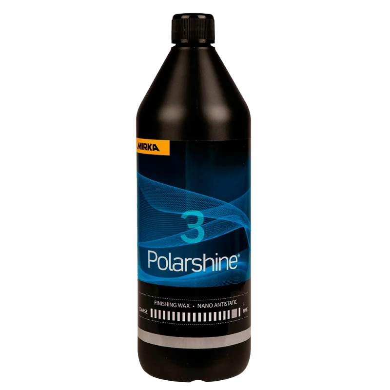 Финишная паста Mirka POLARSHINE 3 7992660311 с воском карнауба 1 л - 1