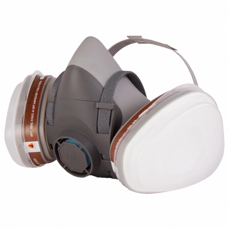 Полумаска фильтрующая из изолирующих материалов Jeta Safety 5500PК-L комплект - 1