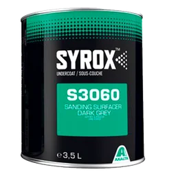 Грунт выравниватель темно серый VS6 шлифуемый Syrox S3060 3,5 л