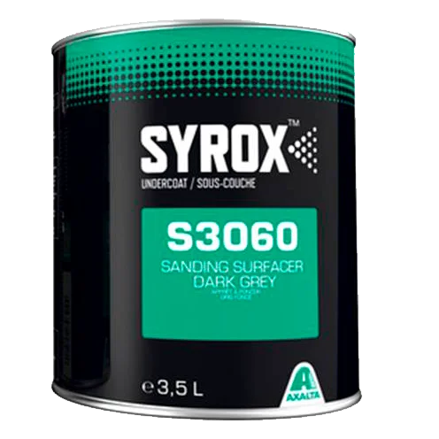 Грунт выравниватель темно серый VS6 шлифуемый Syrox S3060 3,5 л - 1