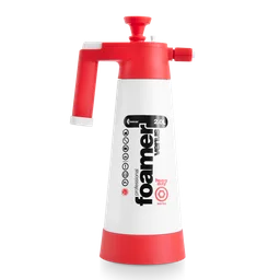Накачной помповый пенообразователь Kwazar Venus Super Foamer HD Acid Line WTV.1185 красный 2 л