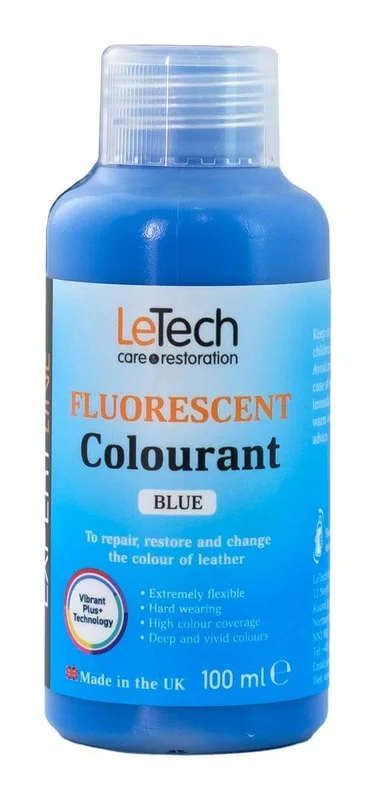Краска для кожи LeTech Leather Flour Colourant Blue 011310100 100 мл - 1