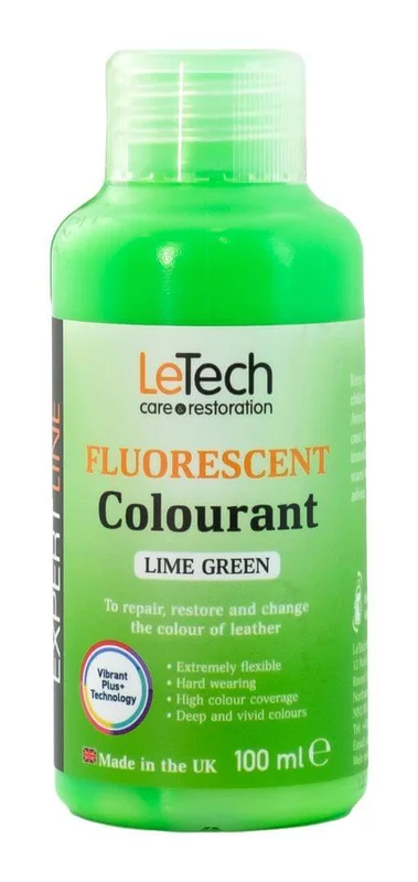 Краска для кожи LeTech Leather Flour Colourant Lime Green 011290100 100мл - 1