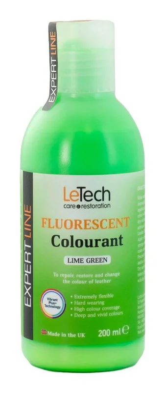Краска для кожи LeTech Leather Flour Colourant Lime Green 011290200 200мл - 1
