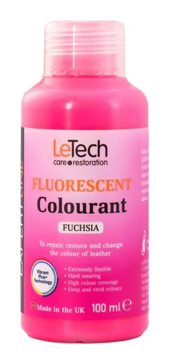 Краска для кожи LeTech Leather Flour Colourant Fuchsia 011300100 100мл - 1