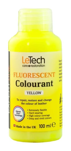Краска для кожи LeTech Leather Flour Colourant Yellow 011270100 100 мл - 1