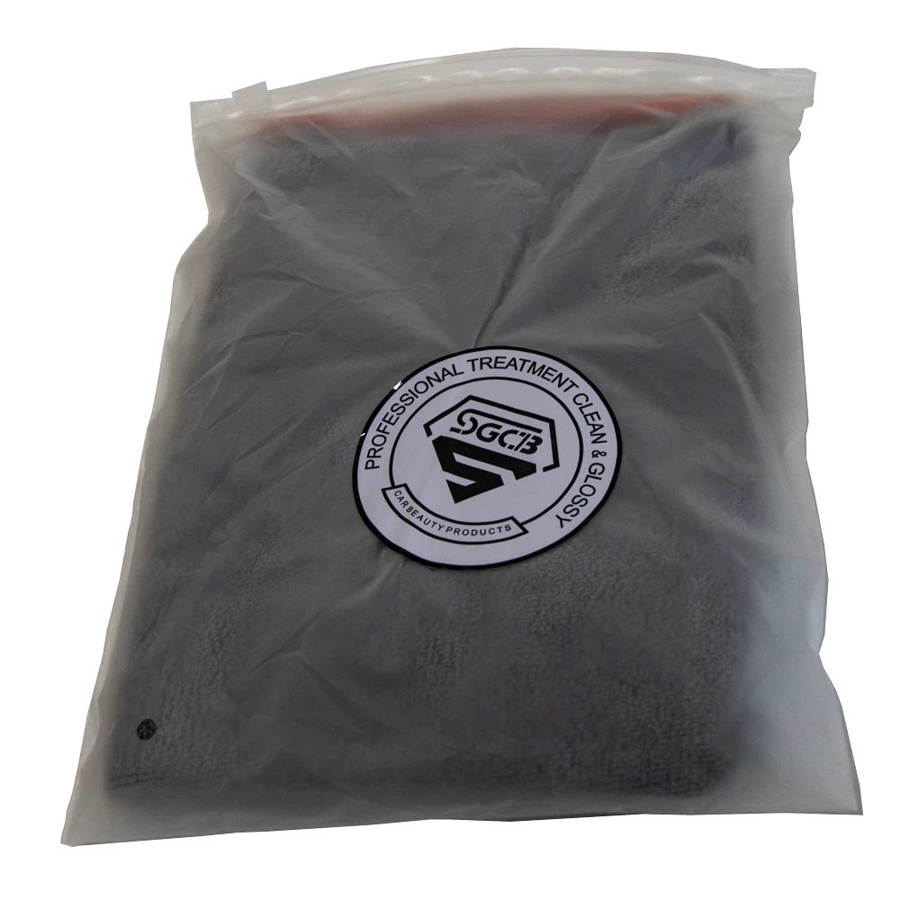 Микрофибра SGCB AuG1019 оверлок серая 320 г/м2 40х40 см - 2