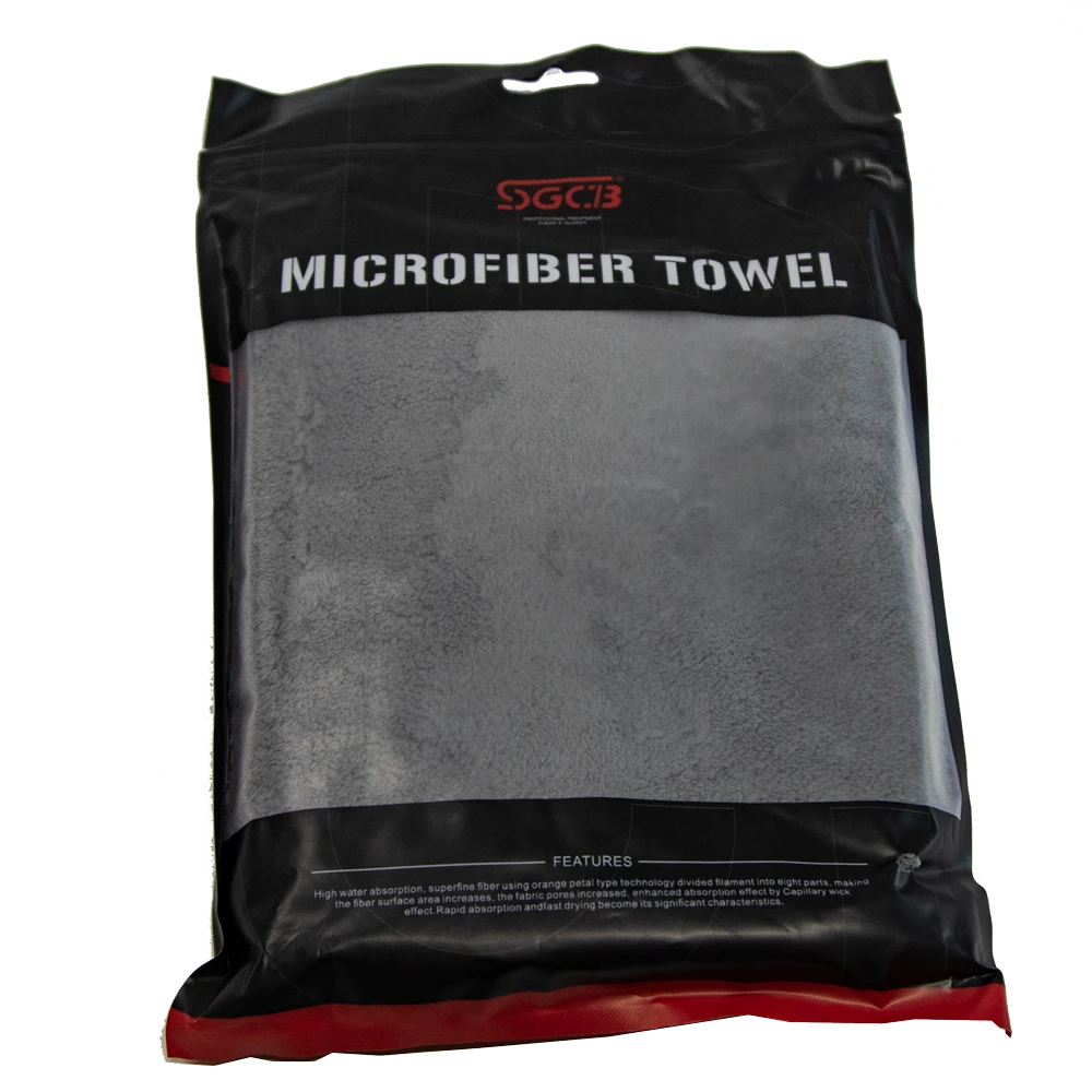 Микрофибра SGCB AuG1028 для полировки серая 600 г/м2 40х40см - 2