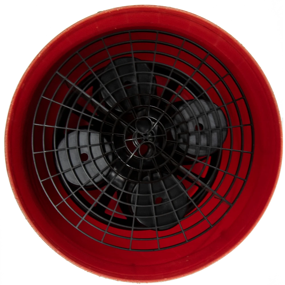 Ведро для мойки полировальных кругов SGCB AuG1021 красное - 4