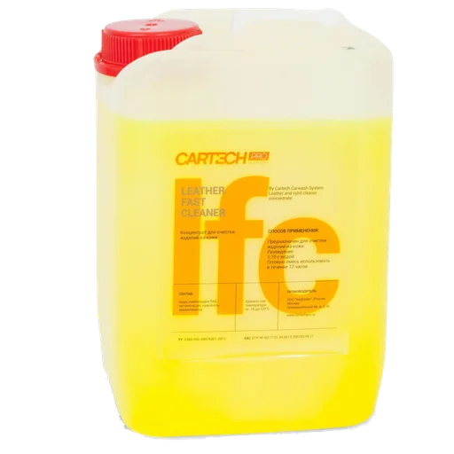 Очиститель кожи Cartech Pro Leather Cleaner 5 кг - 1