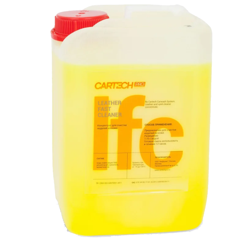 Очиститель кожи Cartech Pro Leather Cleaner 5 кг - 1