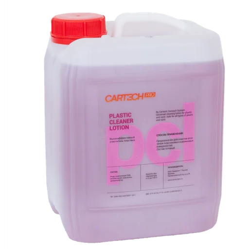 Полироль для пластика Cartech Pro Plastic Lotion очищающий 5 кг - 1