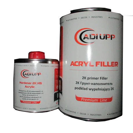 Грунт Adi Upp 2K Acrylic Filler HS 5+1 ADF11G IT N AD серый 0,8 л - 1
