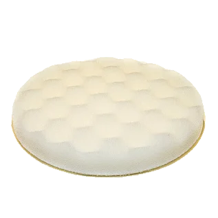 Полировальный круг поролоновый Lake Country Waffle WP-6255 белый режущий 140 мм - 1
