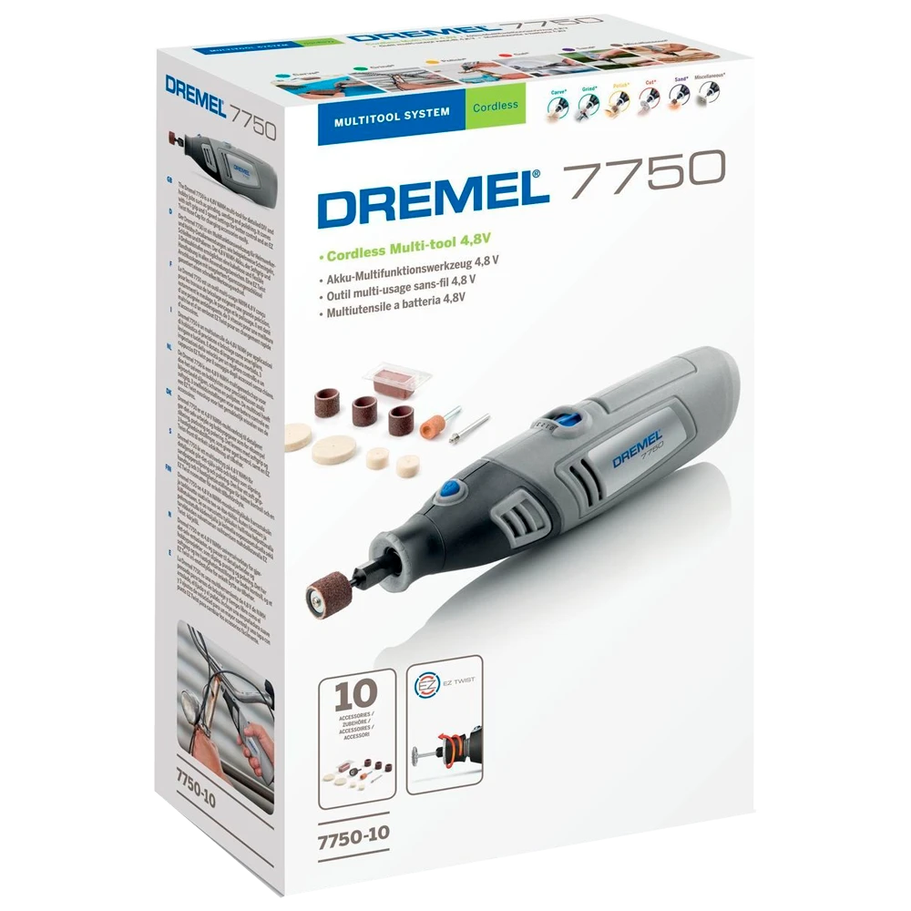 8 В Дрель DREMEL 7750 беспроводная аккумуляторная 4 - 2