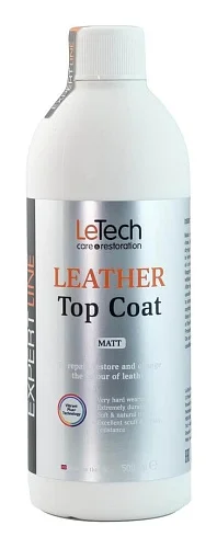 LeTech Защитный лак для кожи Leather Top Coat Matt 500 мл - 1